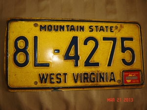 Picture of 1975 West Virginia Car #8L-4275