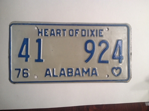Picture of 1976 Alabama #41-924