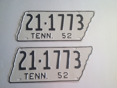 Picture of 1952 Tennessee Pair #21-1773