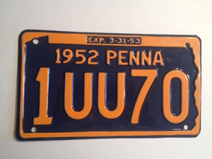 Picture of 1952 Pennsylvania #1UU70