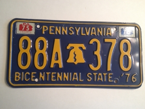 Picture of 1971-76 Pennsylvania #88M-378