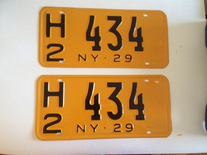 Picture of 1929 New York Pair #H2 434