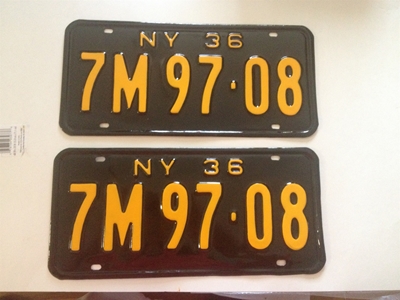 Picture of 1936 New York Pair #7M 97-08