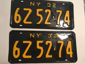 Picture of 1932 New York Pair #6Z52-74