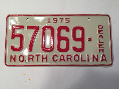 Picture of 1975 North Carolina Dealer #57069