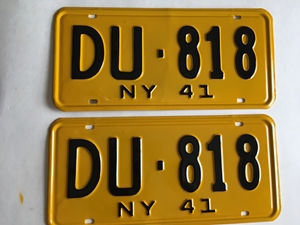 Picture of 1941 New York pair #DU-818