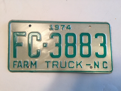 Picture of 1974 North Carolina Farm Truck #FC3883