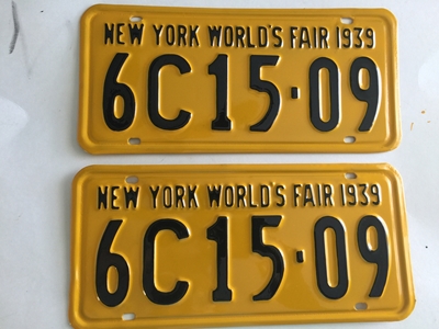 Picture of 1939 New York Pair #6C15-09