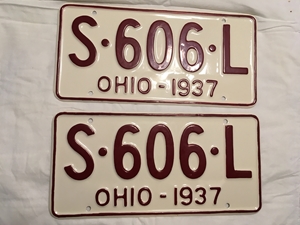 Picture of 1937 Ohio Pair #S-606-L