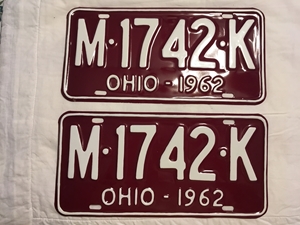 Picture of 1962 Ohio Pair #M-1742-K
