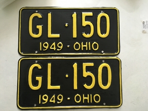 Picture of 1949 Ohio Pair #GL-150