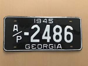 Picture of 1945 Georgia #A/P 2486