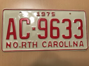 Picture of 1975 North Carolina #AC-9633