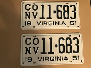 Picture of 1951 Virginia Car Pair #CONV 11-683