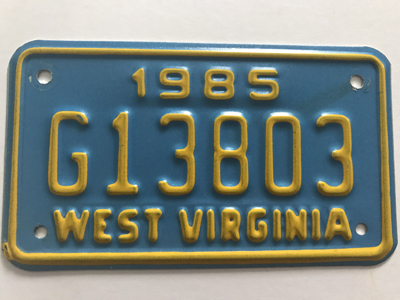 Picture of 1985 West Virginia #G13803