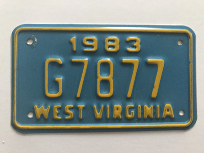 Picture of 1983 West Virginia #G7877