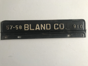 Picture of 1957-58 Virginia Bland Co. Strip #910