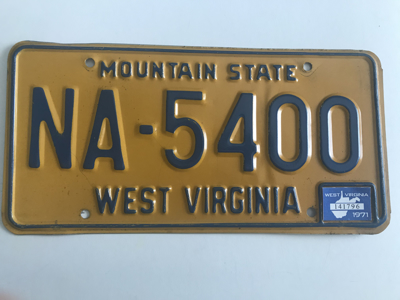 Picture of 1971 West Virginia #NA-5400