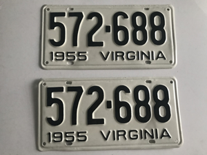 Picture of 1955 Virginia Car Pair #572-688