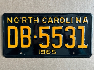 Picture of 1965 North Carolina #DB-5531