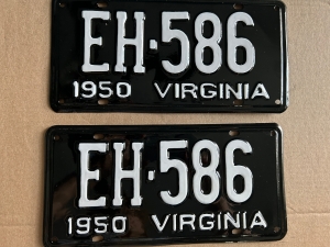 Picture of 1950 Virginia Pair #EH-586